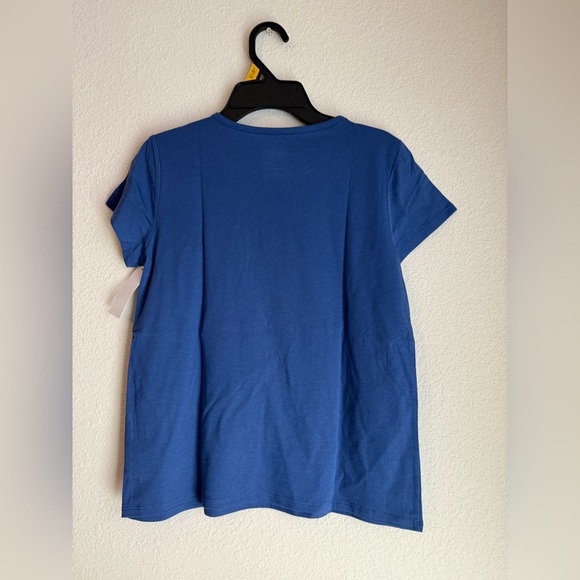 Wonder Nation Girls Blue Tee with Lemon Sequin Design size XL 14/16-NWT - Picture 2 of 4